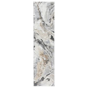 Safavieh Cyrus Shag CYR121G 2"2" x 9" Grey and Beige Runner, , large