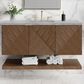 James Martin Vanities Marcello 48" Single Bathroom Vanity in Chestnut with 3 cm Victorian Silver Quartz Top, Rectangular Sink and FreePower Wireless Charger, , large