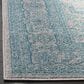 Safavieh Adirondack ADR108L 5"1" x 7"6" Light Grey and Teal Area Rug, , large