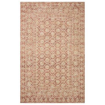 Loloi Cecelia 7"9" x 9"9" Rust and Natural Area Rug, , large