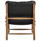 Jennifer Taylor Home Oxford Accent Chair in Noir Black, , large