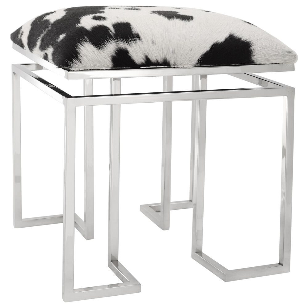Moe's Home Collection Appa Stool in Silver, , large
