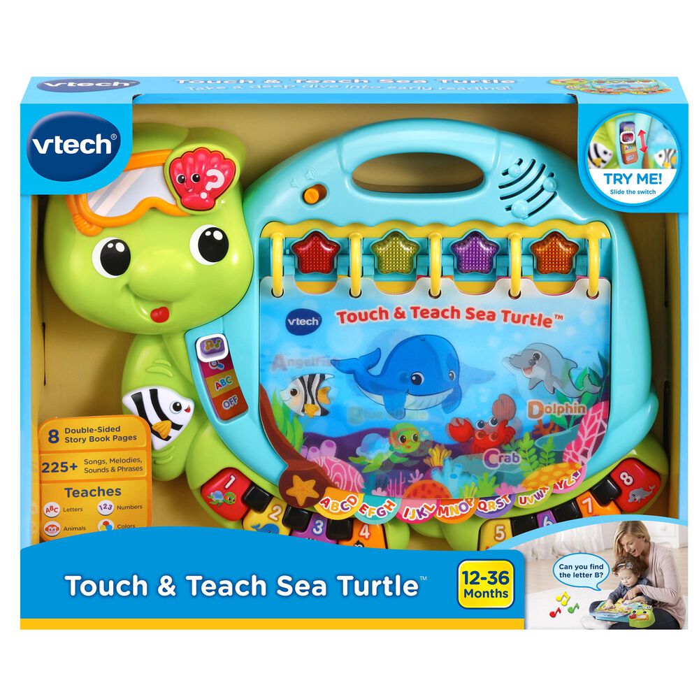 Vtech Touch and Teach Sea Turtle, , large