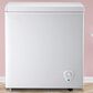 HOMLUX 5 Cu. Ft. Chest Freezer with Adjustable Thermostat in White, , large