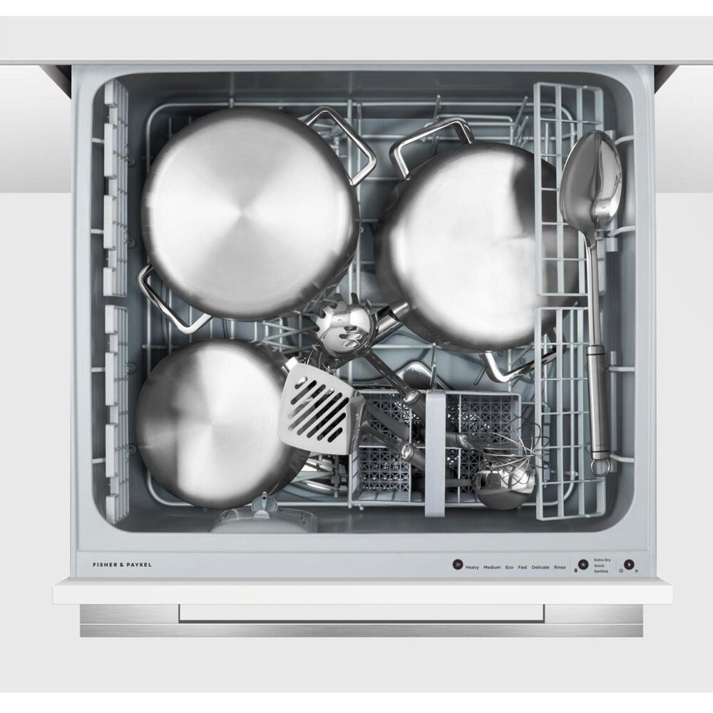 Fisher and Paykel Single DishDrawer Dishwasher with 7 Place Settings and Integrated Panel Ready &#40;Tall&#41;, , large