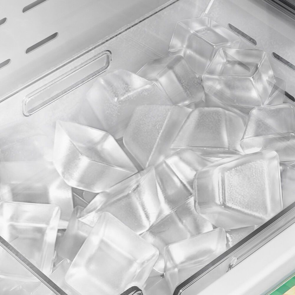 Samsung Bespoke AI 30 Cu. Ft. French Door Refrigerator with Zero Clearance Fit and In-Door Tall Water Dispenser in Fingerprint Resistant Stainless Steel, , large