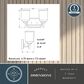 Vaxcel Laurelhurst 2-Light Bathroom Vanity in Matte Black, , large