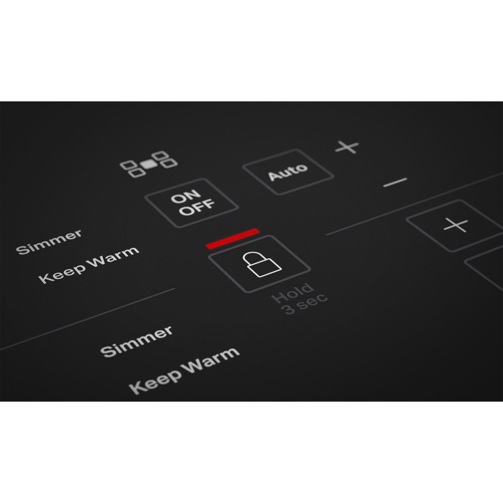 KitchenAid 30&quot; Built-In Electric Induction Cooktop in Stainless Steel, , large