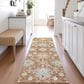Dalyn Rug Company Silk Road Cayenne, Paprika, Ivory, Gold, Teal, Gray and Brown 2"3" x 7"6" Runner, , large