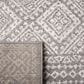 Safavieh Tulum 5" Square Dark Grey Area Rug, , large