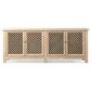 Jennifer Taylor Home Arden 97" 4-Door Sideboard in Heritage Light Natural Brown, , large