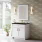 James Martin Bellshire 36" Single Bathroom Vanity in Bright White with 3 cm Phantome Eclos Top and Rectangular Sink, , large