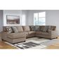 Ashley Cannonbrook 3-Piece Sectional in Cannonbrook Nutmeg, , large
