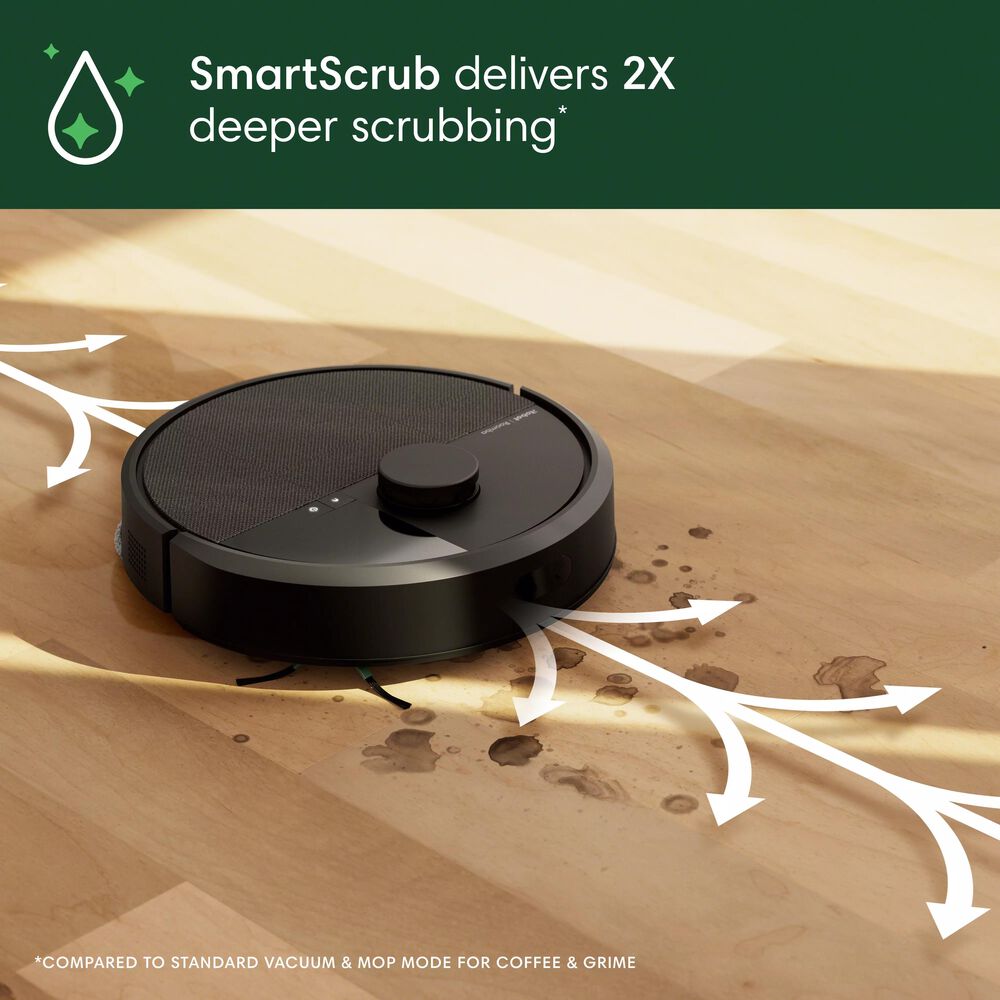 iRobot Roomba Plus 405 Combo Robot Vacuum with AutoWash Dock in Black, , large