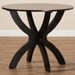 Baxton Studio Tilde Dining Table in Dark Brown - Table Only, , large