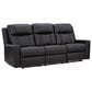 Ashley Mackmenville Manual Reclining Sofa in Carbon, , large