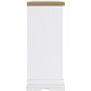 Ashley Ashbryn Dresser in White and Natural, , large