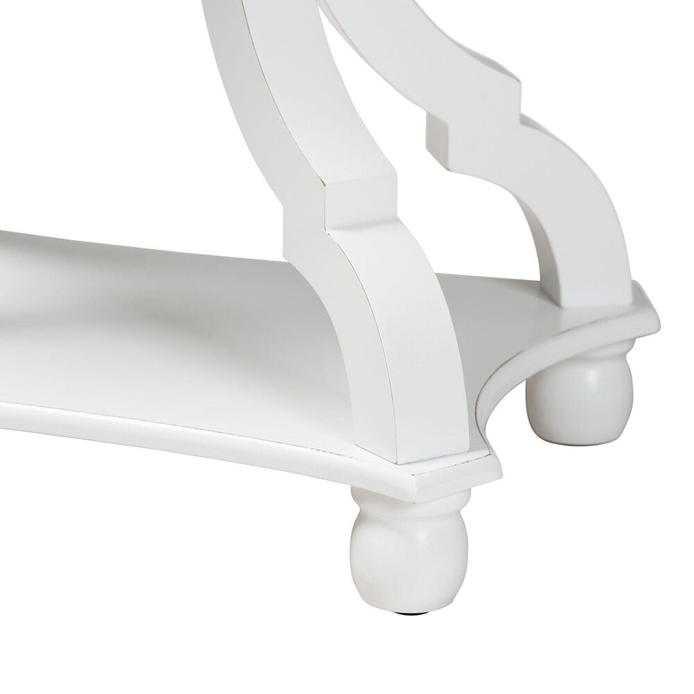 Baxton Studio Cianna End Table in White, , large