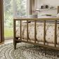 Furniture of America Blair Full Slat Bed in Gold, , large