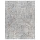 Surya Dresden DRE-2319 Medium Gray, Gray, White, Light Slate, Mustard and Rust 7"10" x 10"2" Area Rug, , large