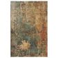Dalyn Rug Company Nouveau NV19 10" x 14" Sage Indoor/Outdoor Area Rug, , large