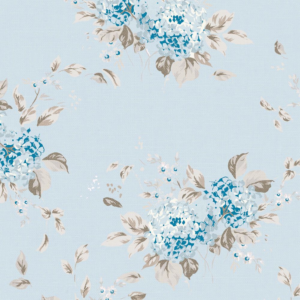 Rachel Ashwell Luella King Slipcover Headboard in Berry Bloom Blue, , large