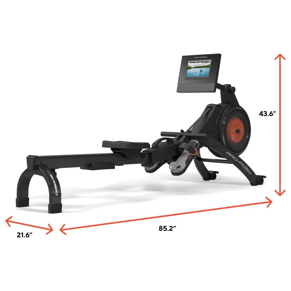 NordicTrack Carbon Pro10 Rower in Black, , large
