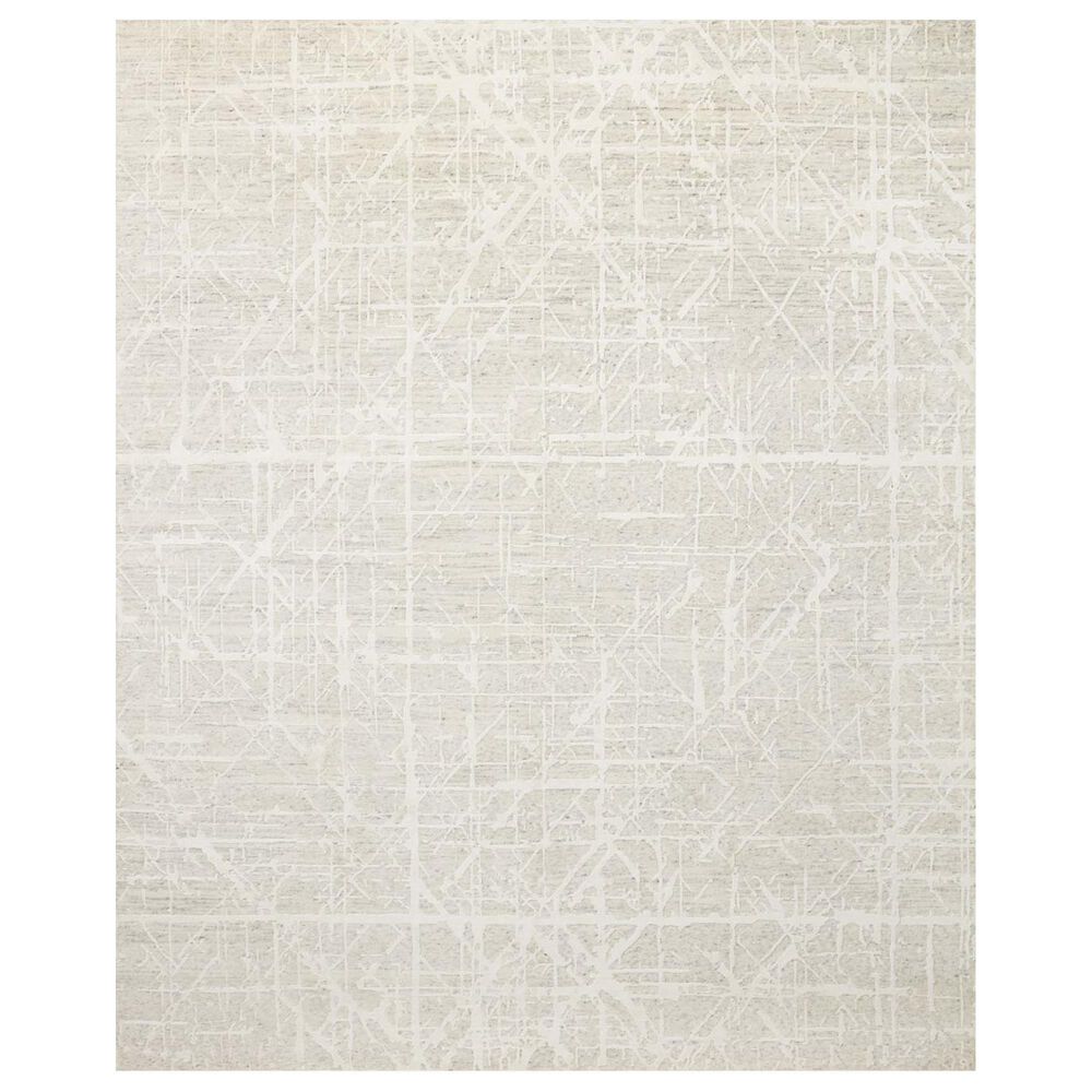 Loloi Atlas 7"9" x 9"9" Bone and Silver Area Rug, , large