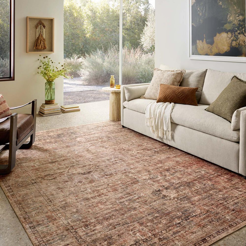 Loloi Loloi Anniston Clay / Charcoal 2&#39;-3&quot; x 3&#39;-9&quot; Accent Rug, , large