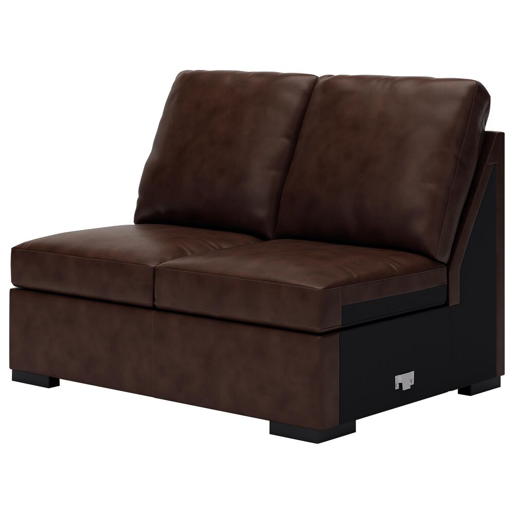 Ashley McDowlan 3-Piece Stationary Left Facing Sectional with Chaise in Coffee, , large