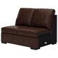Ashley McDowlan 3-Piece Stationary Left Facing Sectional with Chaise in Coffee, , large