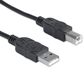 Manhattan 3" USB 2.0, Type-A Male to Type-B Male, 480 Mbps in Black, , large
