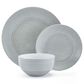 Lifetime Brands Felicity 12-Piece Dinnerware Set in Gray, , large