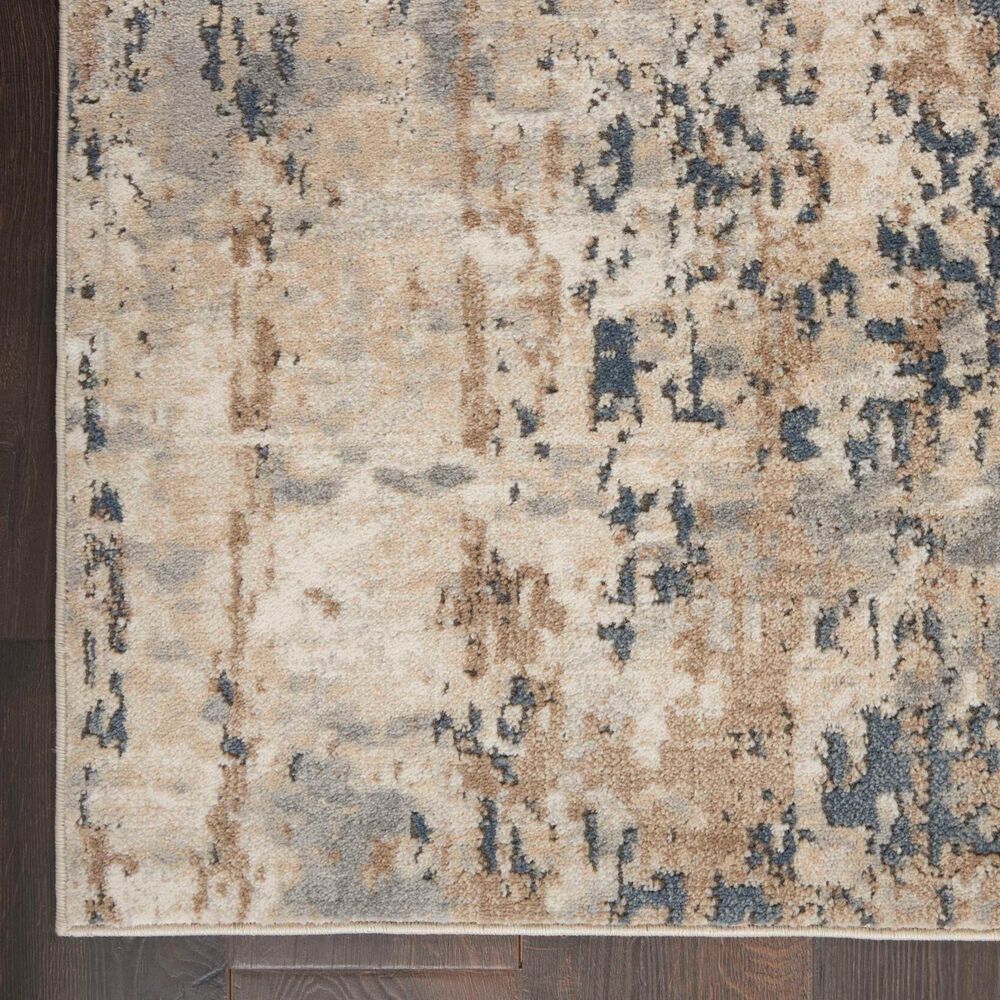 Nourison Quarry QUA01 10&#39; x 14&#39; Beige and Grey Area Rug, , large
