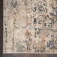 Nourison Quarry QUA01 10" x 14" Beige and Grey Area Rug, , large