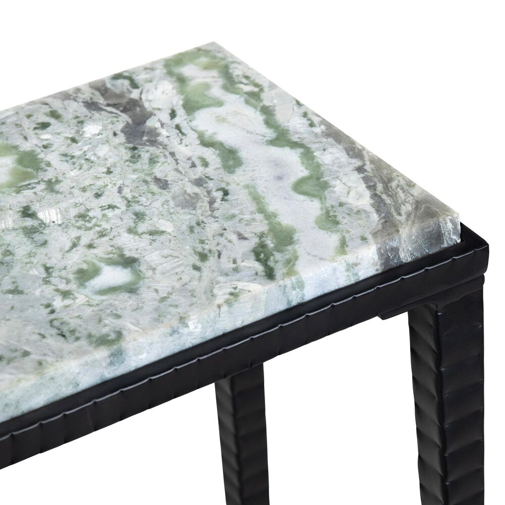 Crestview Collection Alayna Console Table in Black, Gray and Green, , large