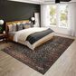 Dalyn Rug Company Jericho 3" x 5" Charcoal Indoor/Outdoor Area Rug, , large