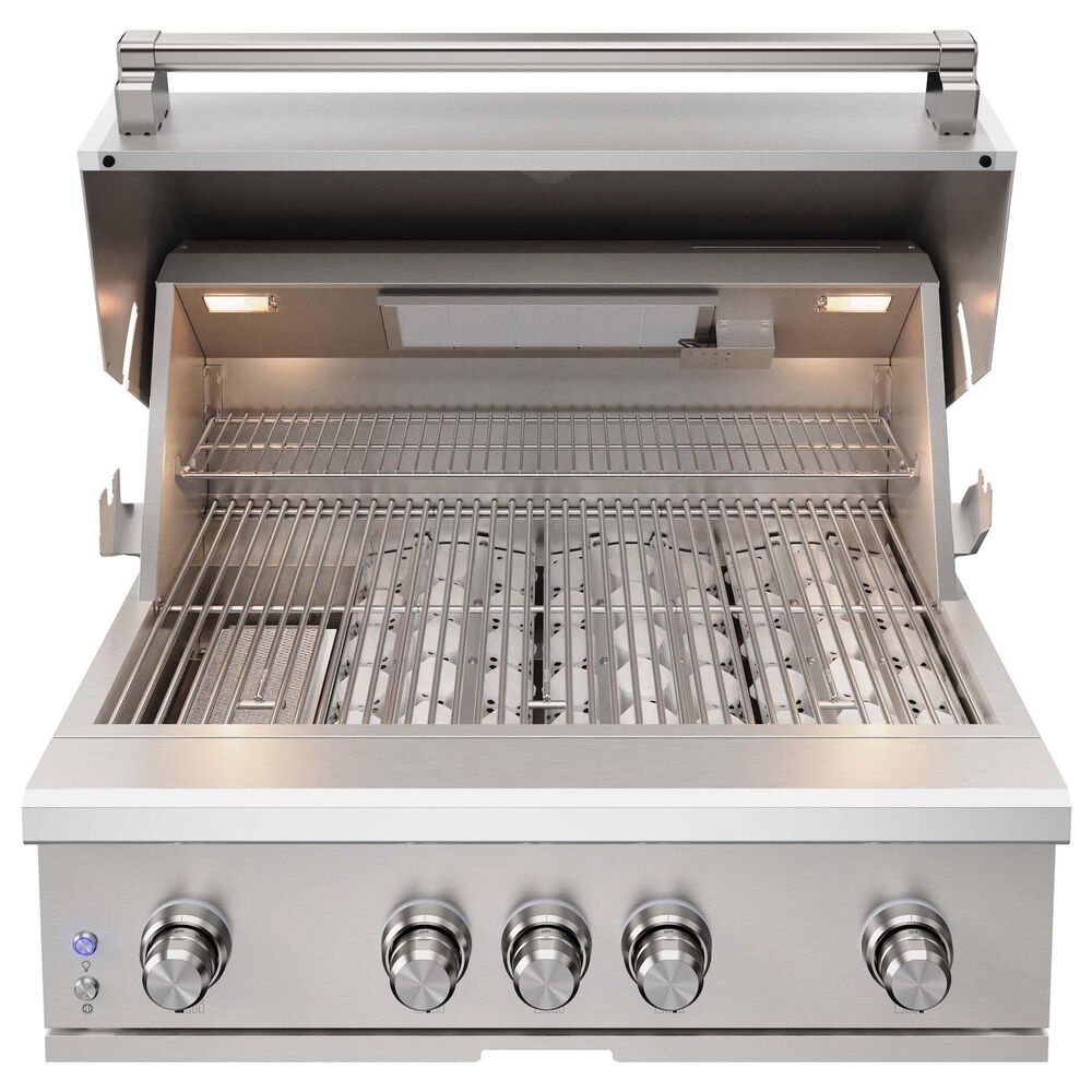 Thor Kitchen 4-Burner Built-In Gas Grill in Stainless Steel, , large