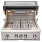 Thor Kitchen 4-Burner Built-In Gas Grill in Stainless Steel, , large