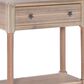 Linon Home Decor Seaboard Accent Table in Natural, , large