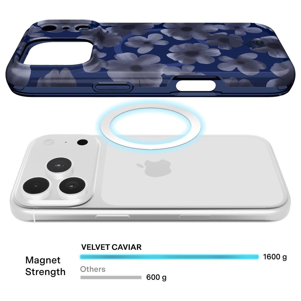 Velvet Caviar MagSafe Case For Apple iPhone 17 Pro in Midnight Blossom, , large