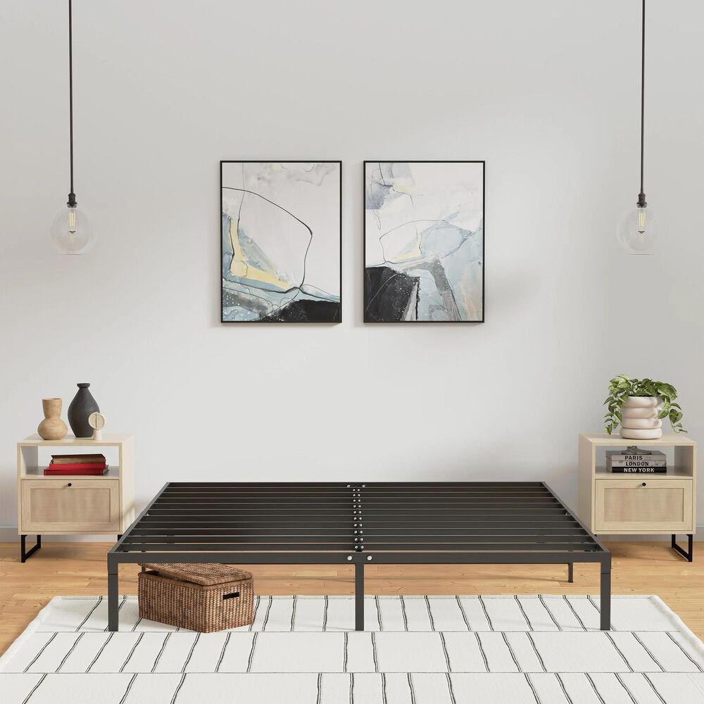 Glideaway Deluxe Queen Platform Base in Matte Black, , large