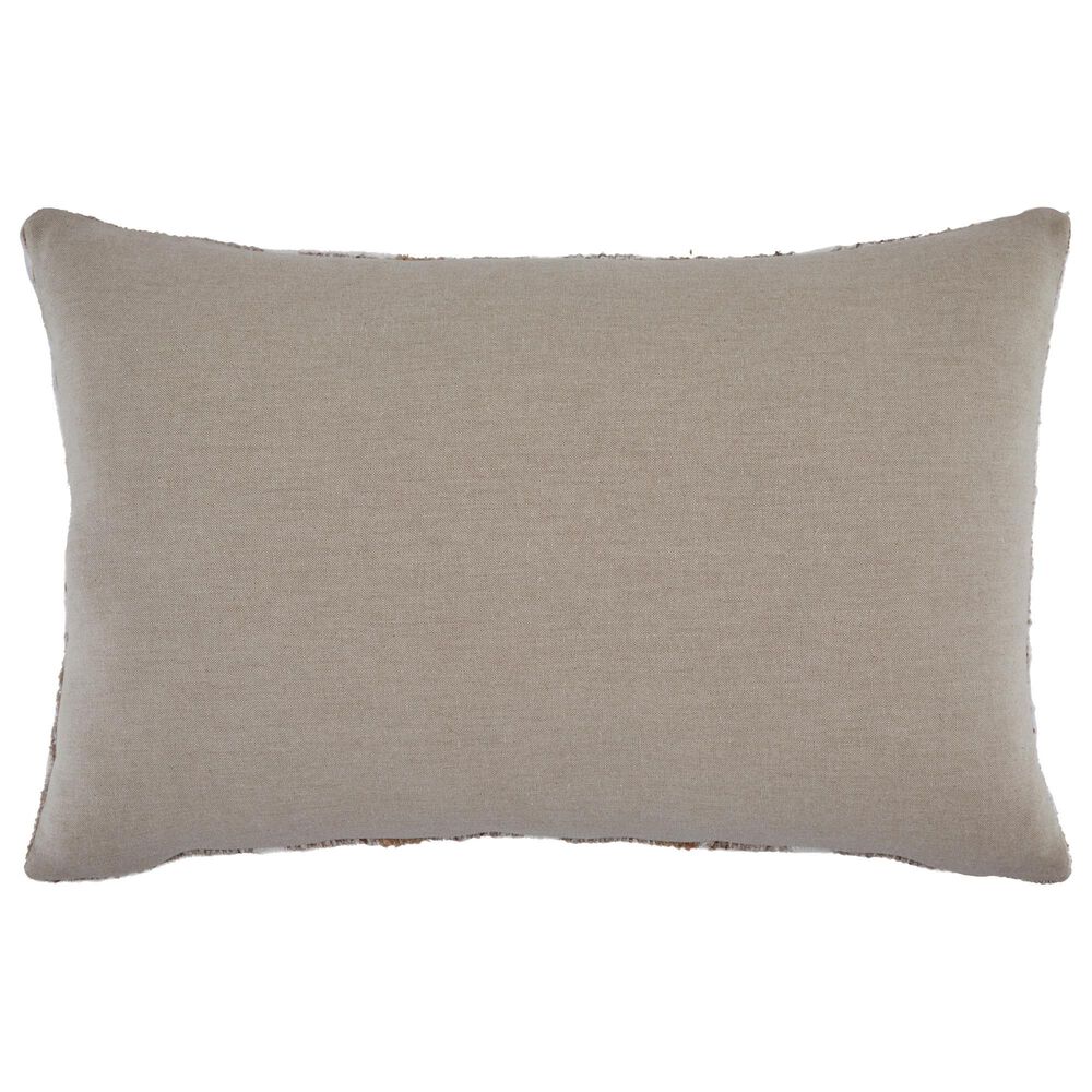 Ashley Benish 14&quot; x 22&quot; Lumbar Throw Pillow in Tan, Brown and White, , large