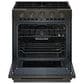 KitchenAid 5 Cu. Ft. Smart Slide-in Gas Range in Black Ore, , large