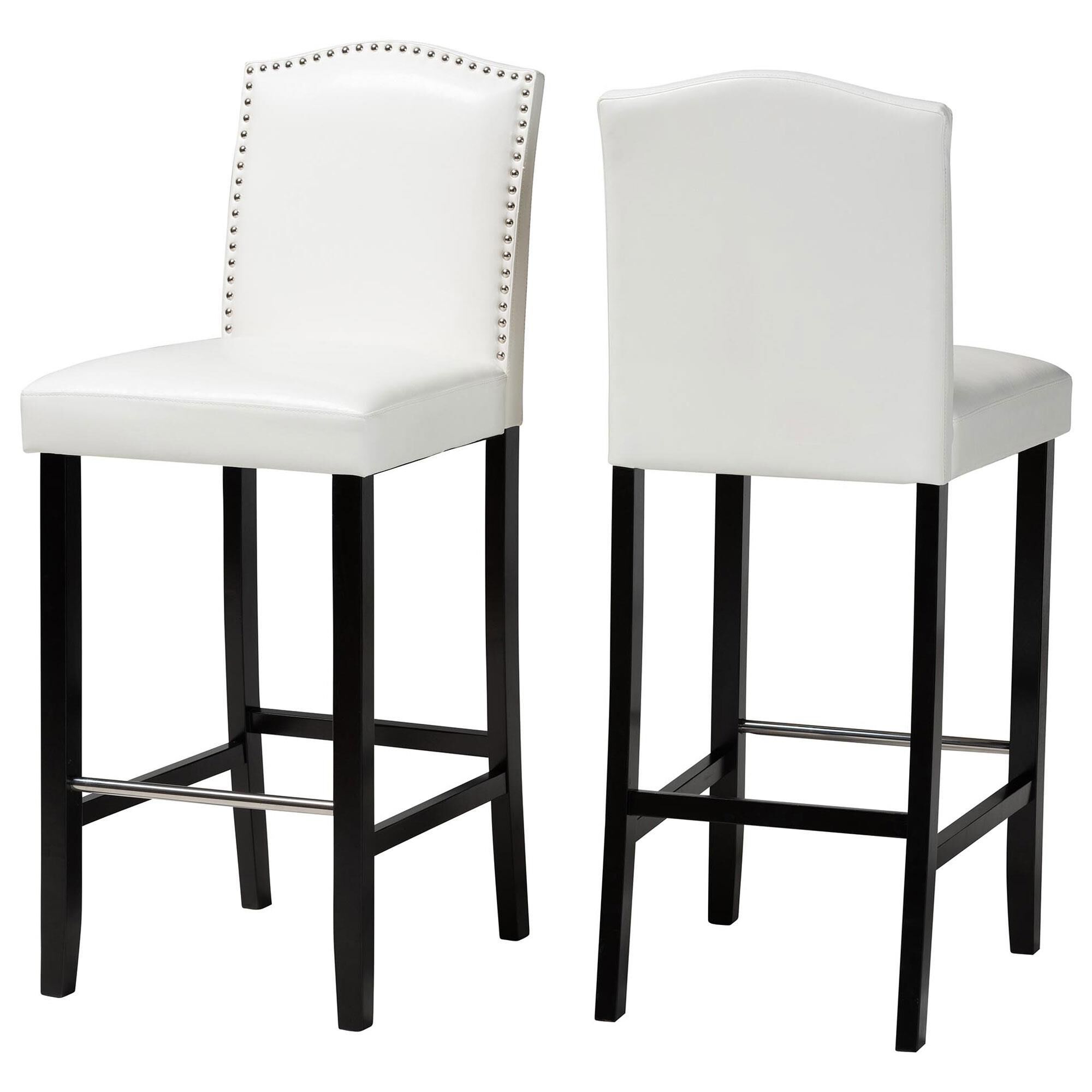 Baxton Studio Libra Bar Stool - Thumbnail 5
