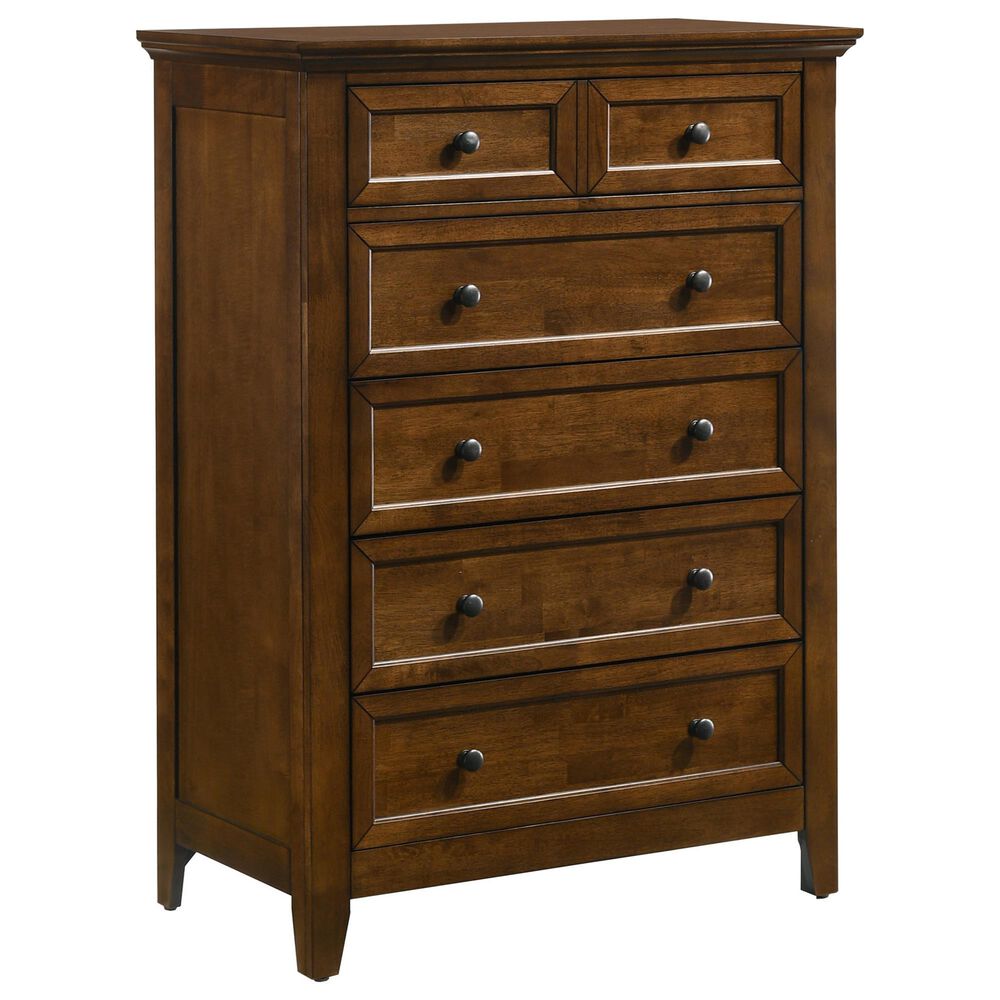 Hawthorne Furniture San Mateo Youth 5-Drawer Chest in Tuscan, , large