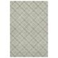 Dalyn Rug Company Soft Essentials Plaid Celery 8" x 10" Indoor/Outdoor Area Rug, , large