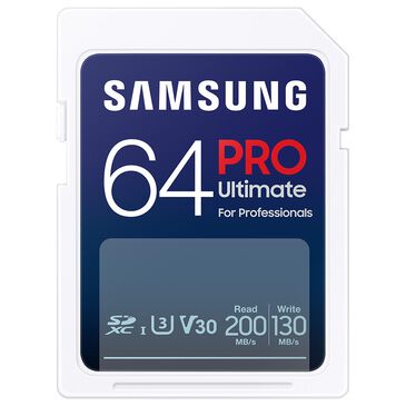 Samsung 64GB PRO Ultimate Full Size SDXC Memory Card, , large