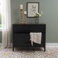 Linon Home Decor Wilcox 3-Drawer Dresser in Black, , large
