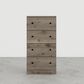 Lemoore Essentials 23" 4-Drawer Chest in Weathered Gray Ash, , large